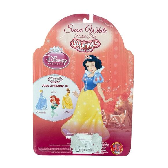 Disney Princess Snow White Squinkies Bubble Pack 2010 - Picture 2 of 3